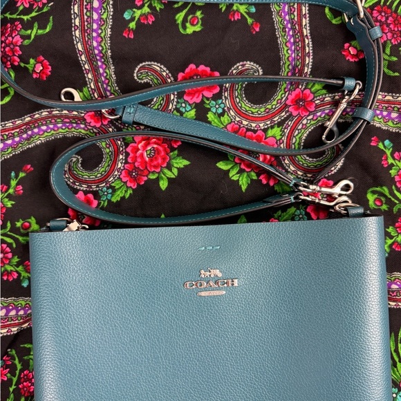 Coach Leather Molly Bucket Bag Two Shoulder straps - Picture 3 of 15